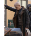 The Walking Dead Dead City The Croat Shearling Leather Coat The Walking Dead Dead City The Croat Shearling Leather Coat